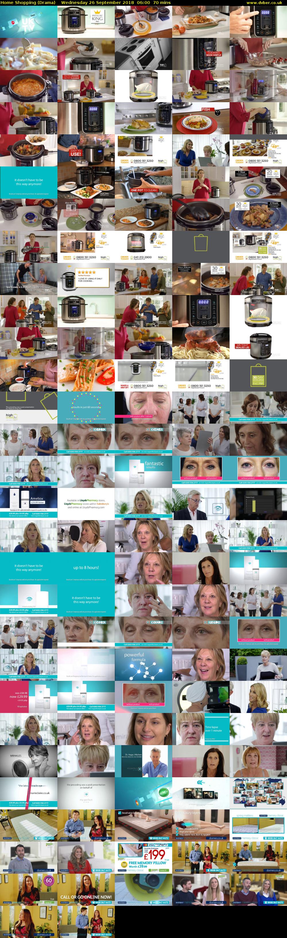 Home Shopping (Drama) Wednesday 26 September 2018 06:00 - 07:10