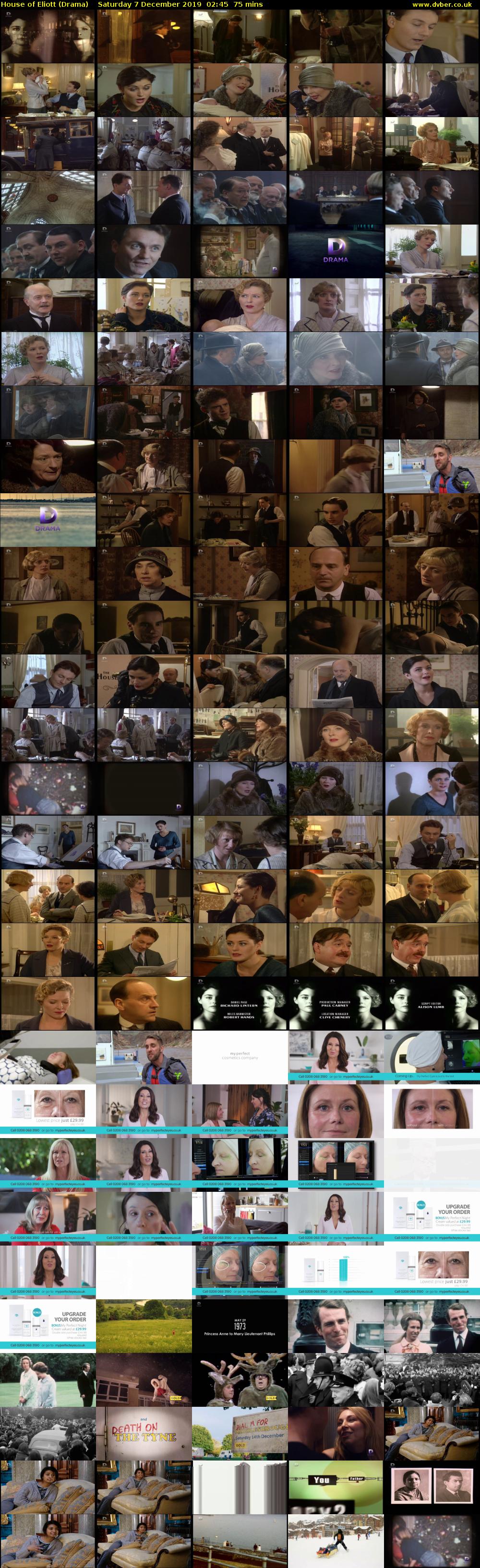 House of Eliott (Drama) Saturday 7 December 2019 02:45 - 04:00