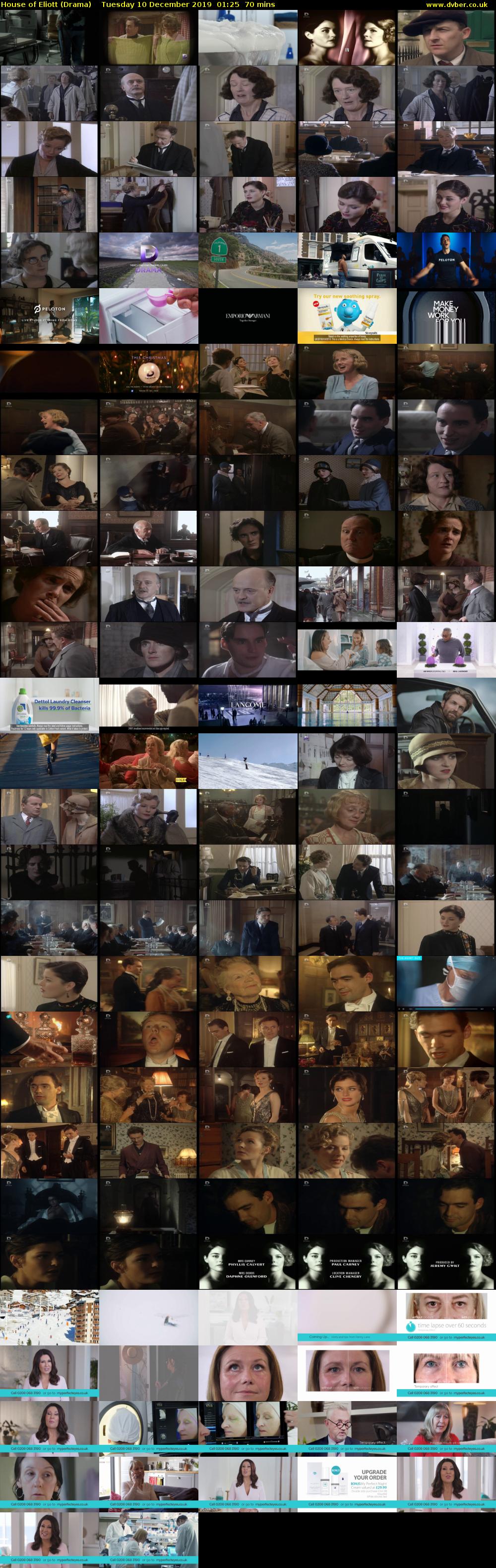 House of Eliott (Drama) Tuesday 10 December 2019 01:25 - 02:35