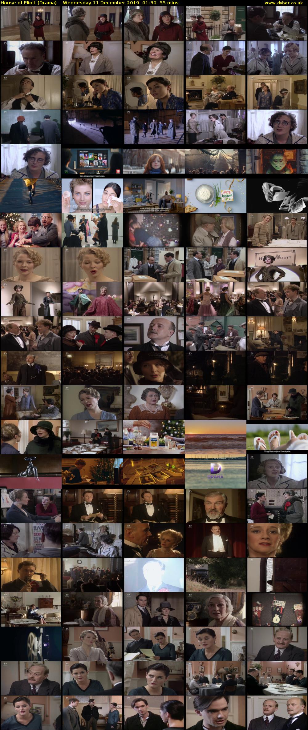 House of Eliott (Drama) Wednesday 11 December 2019 01:30 - 02:25