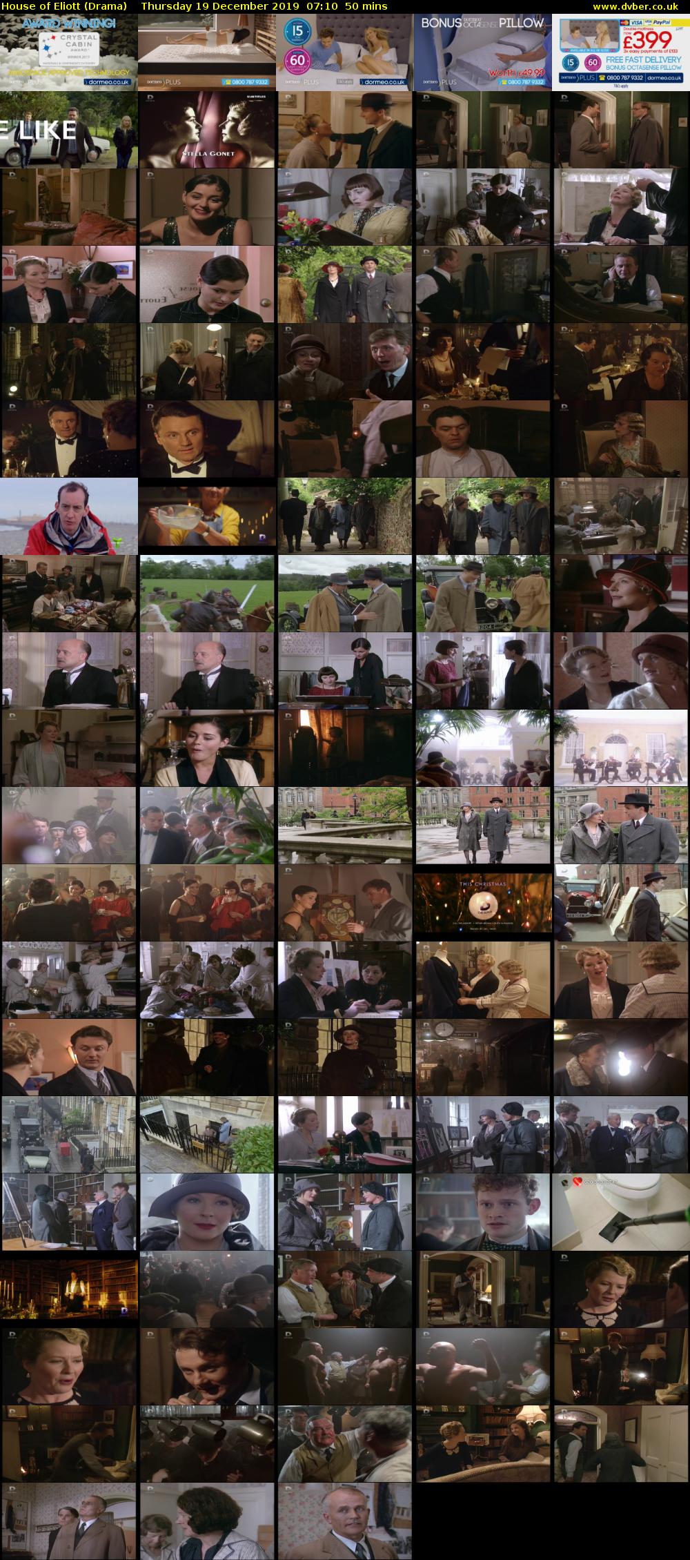 House of Eliott (Drama) Thursday 19 December 2019 07:10 - 08:00
