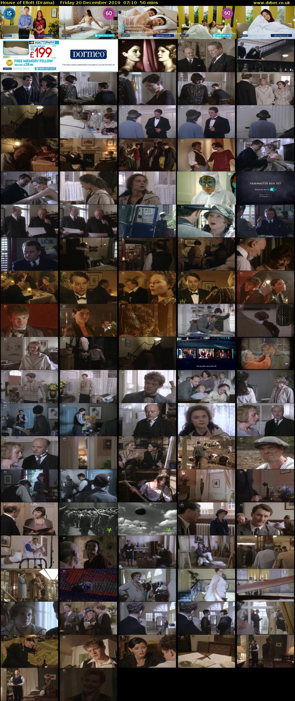 House of Eliott (Drama) Friday 20 December 2019 07:10 - 08:00