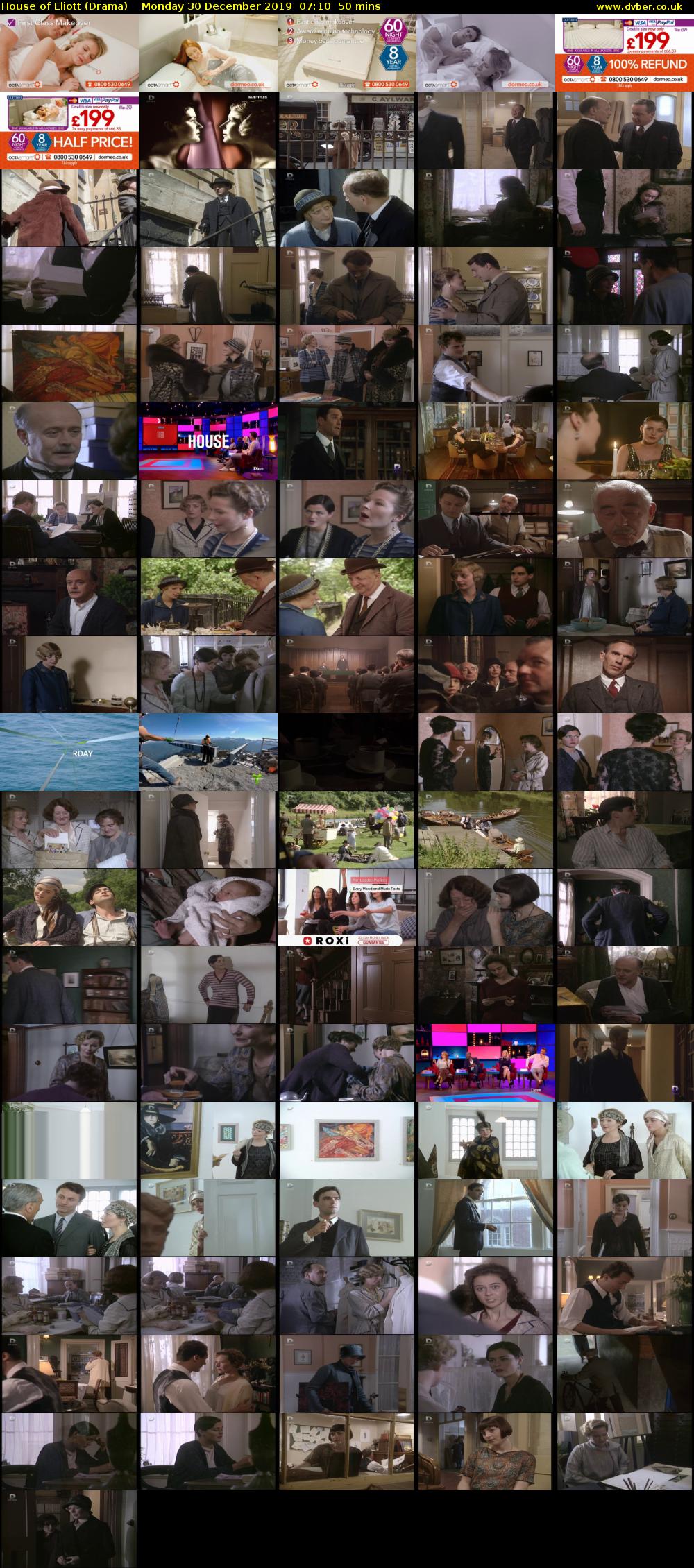 House of Eliott (Drama) Monday 30 December 2019 07:10 - 08:00