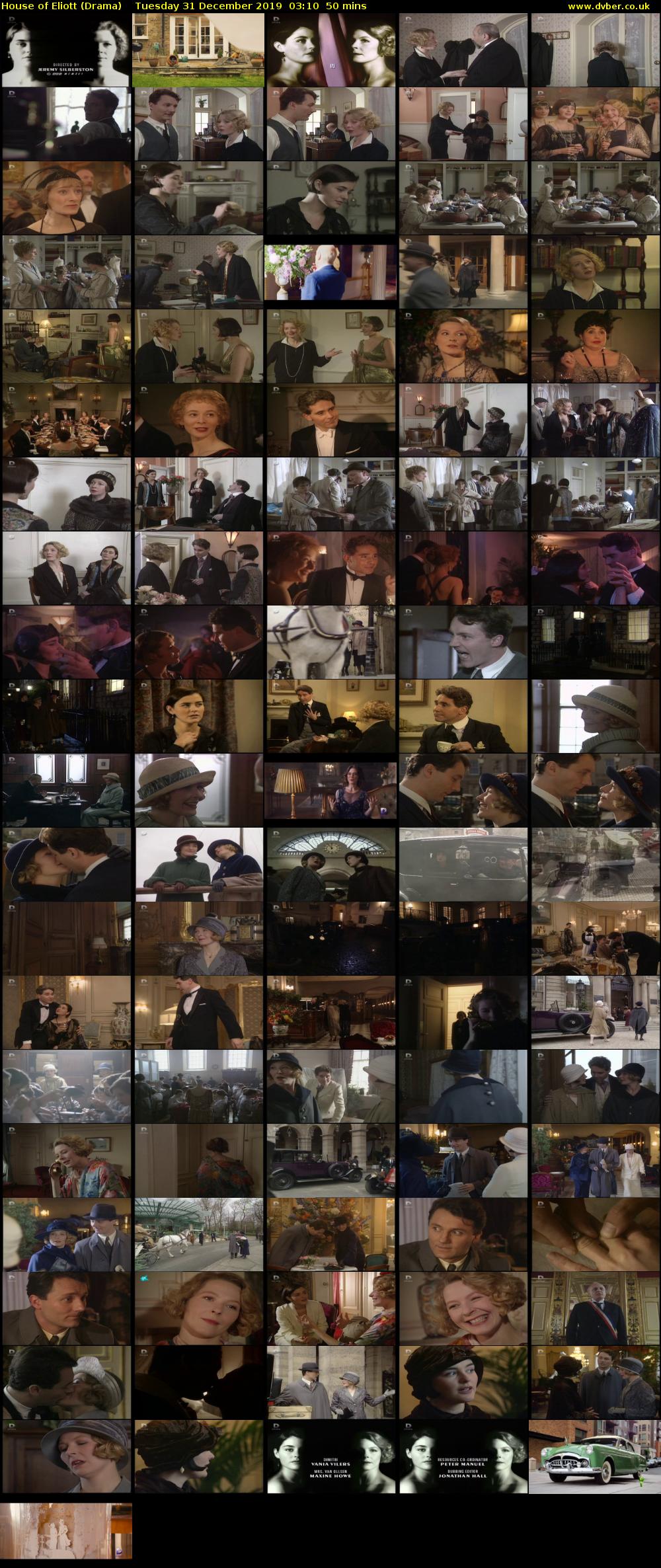 House of Eliott (Drama) Tuesday 31 December 2019 03:10 - 04:00