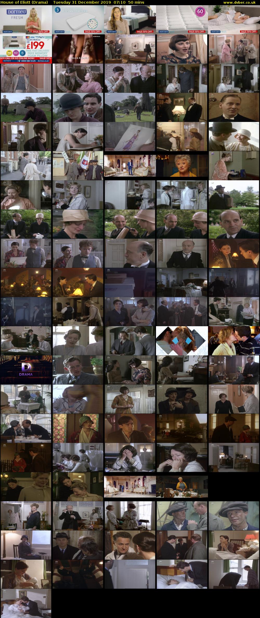 House of Eliott (Drama) Tuesday 31 December 2019 07:10 - 08:00