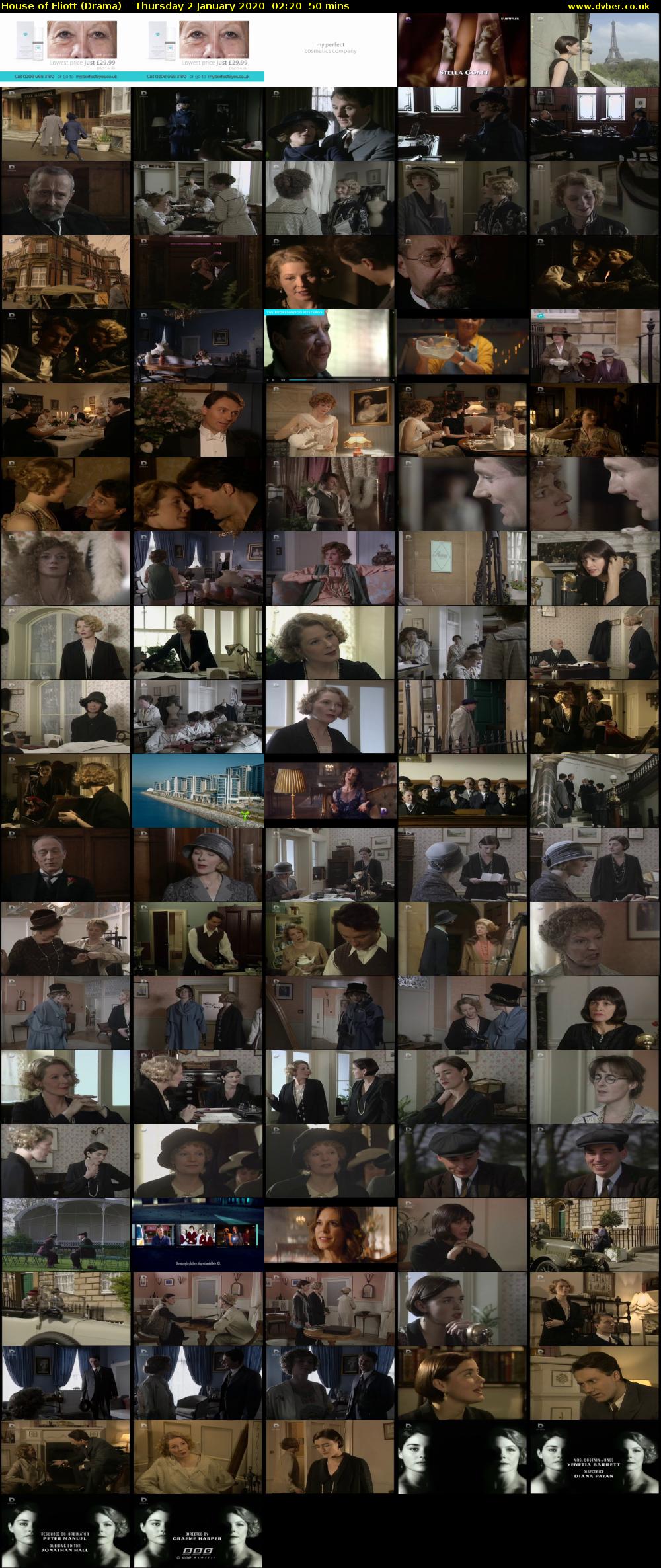 House of Eliott (Drama) Thursday 2 January 2020 02:20 - 03:10