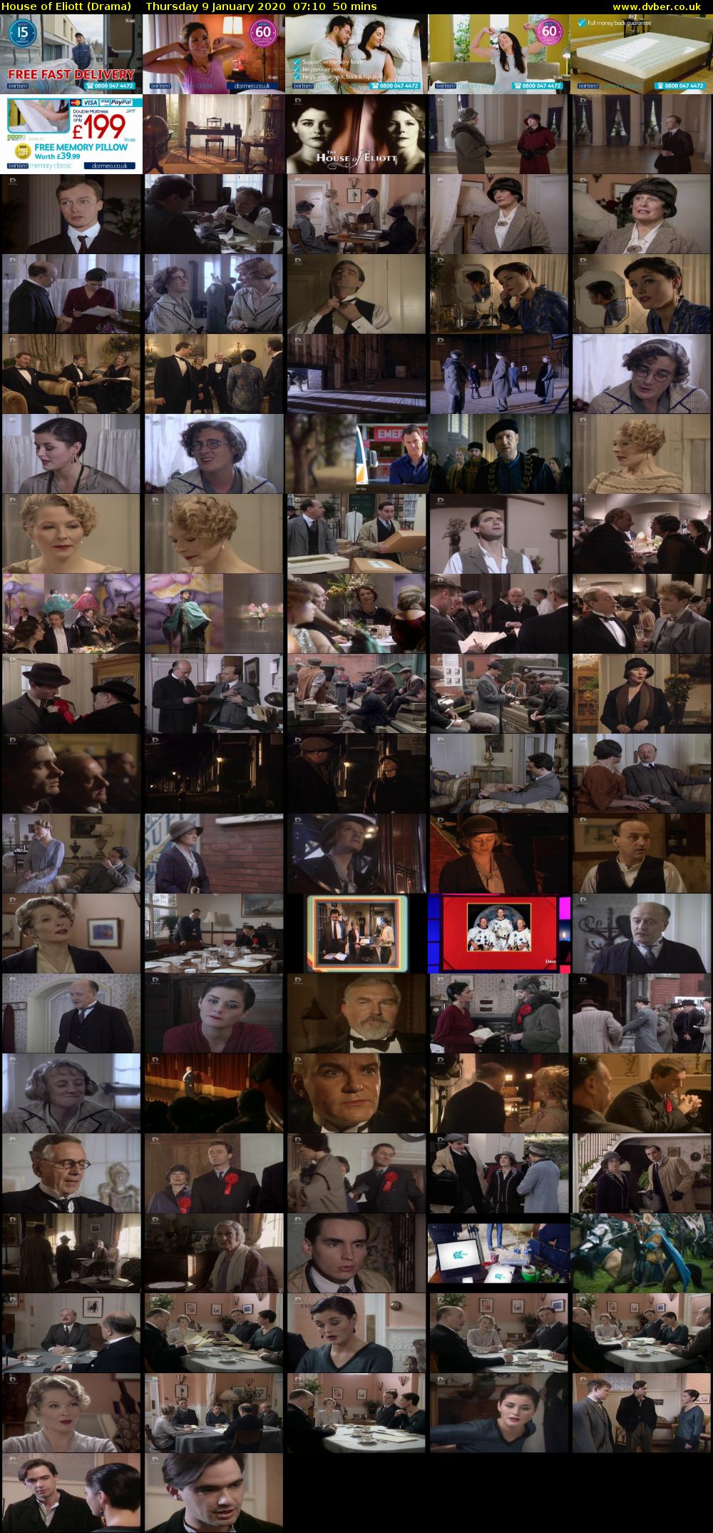 House of Eliott (Drama) Thursday 9 January 2020 07:10 - 08:00