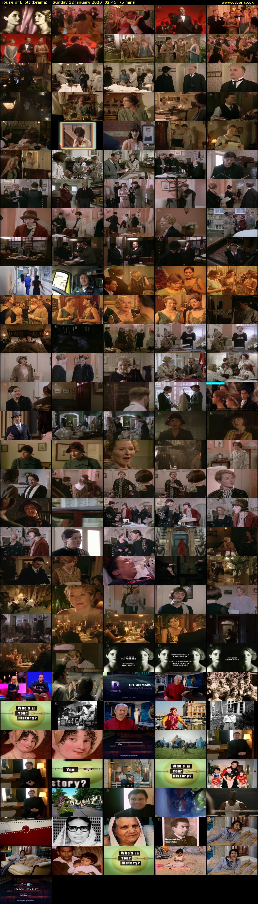 House of Eliott (Drama) Sunday 12 January 2020 02:45 - 04:00