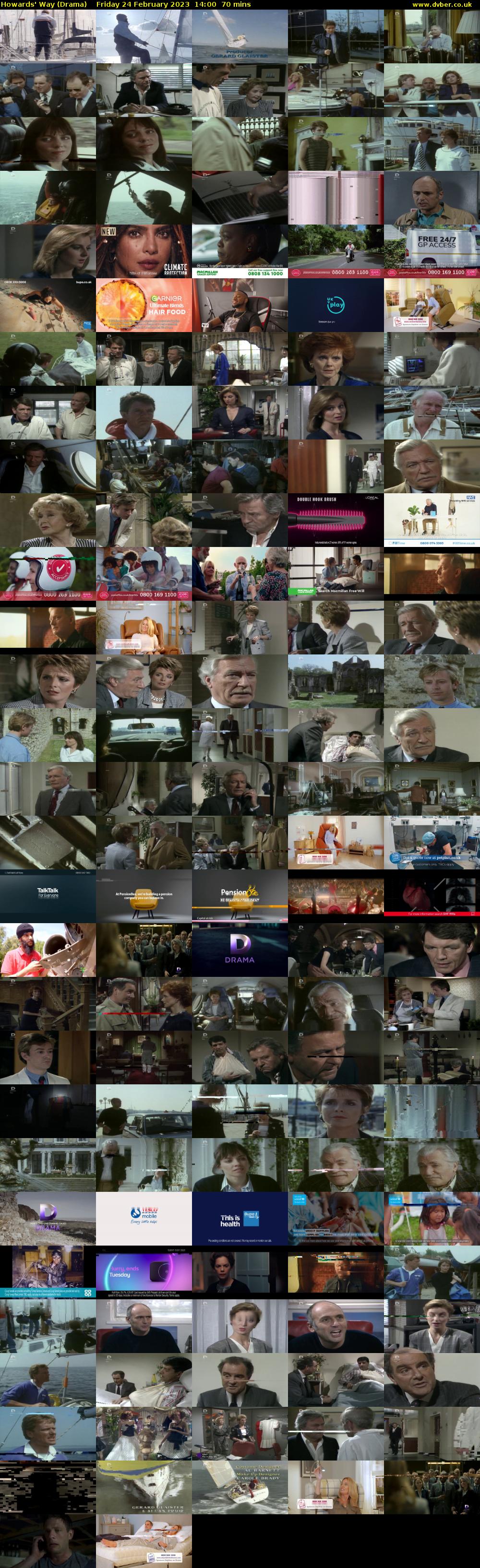 Howards' Way (Drama) Friday 24 February 2023 14:00 - 15:10