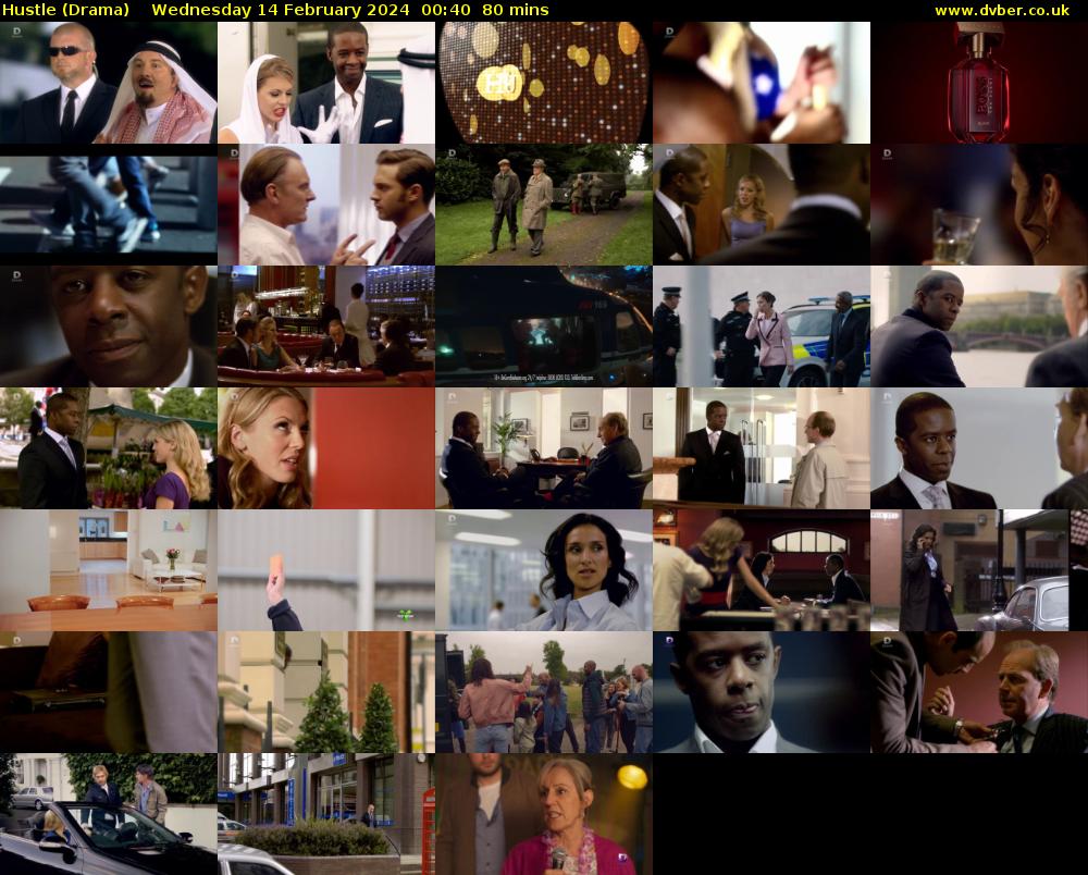 Hustle (Drama) Wednesday 14 February 2024 00:40 - 02:00