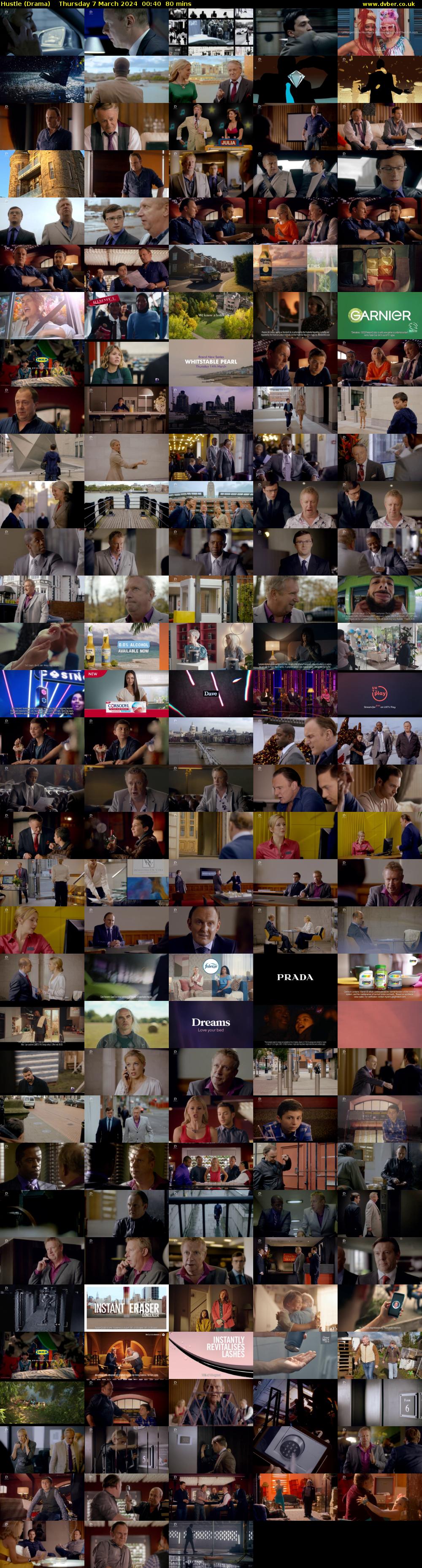 Hustle (Drama) Thursday 7 March 2024 00:40 - 02:00