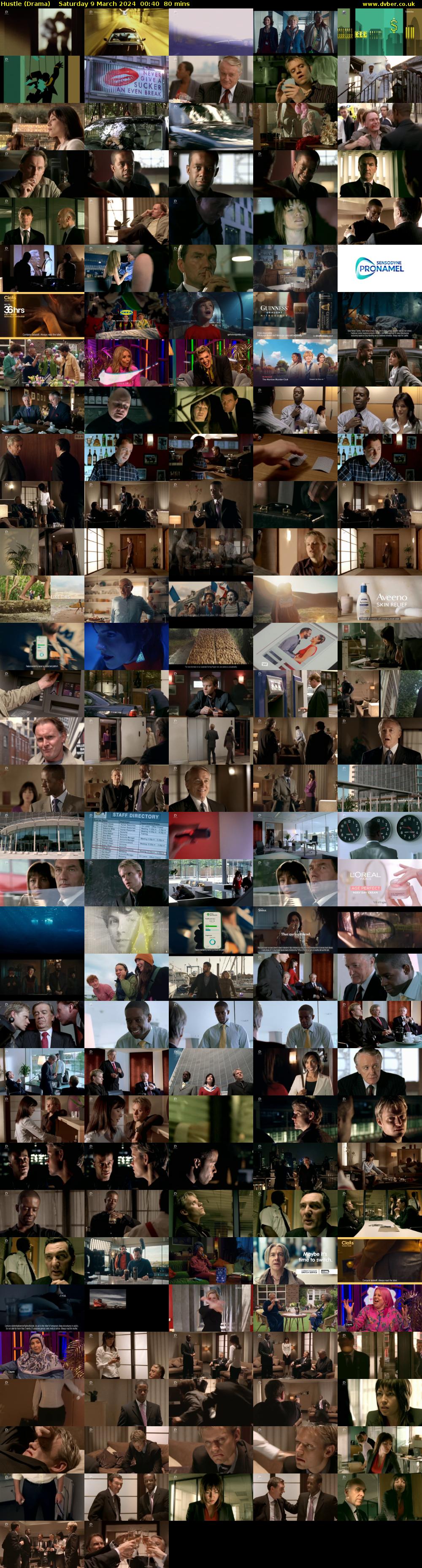 Hustle (Drama) Saturday 9 March 2024 00:40 - 02:00