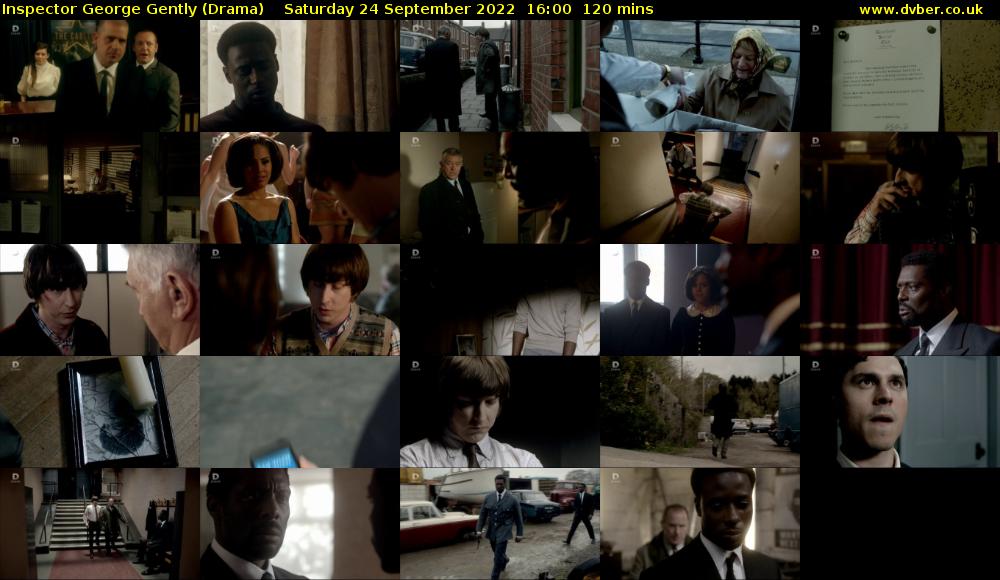 Inspector George Gently (Drama) Saturday 24 September 2022 16:00 - 18:00