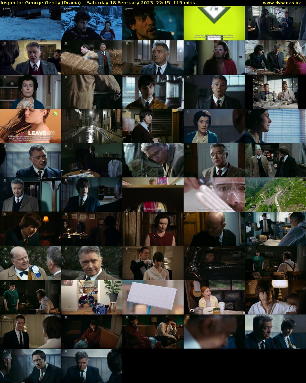 Inspector George Gently (Drama) Saturday 18 February 2023 22:15 - 00:10
