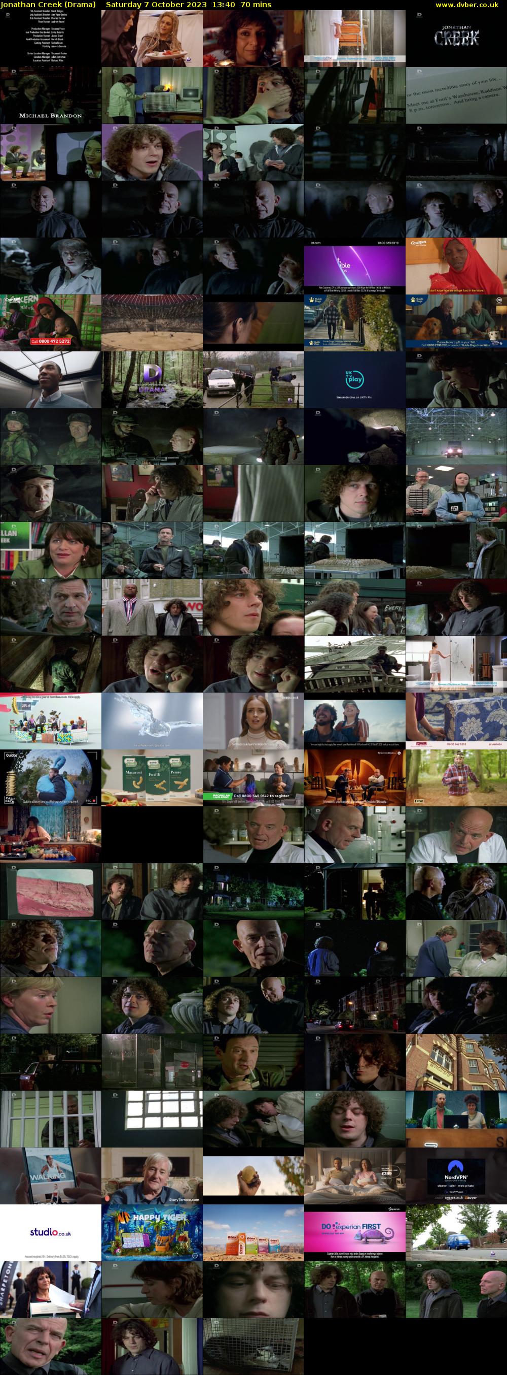 Jonathan Creek (Drama) Saturday 7 October 2023 13:40 - 14:50