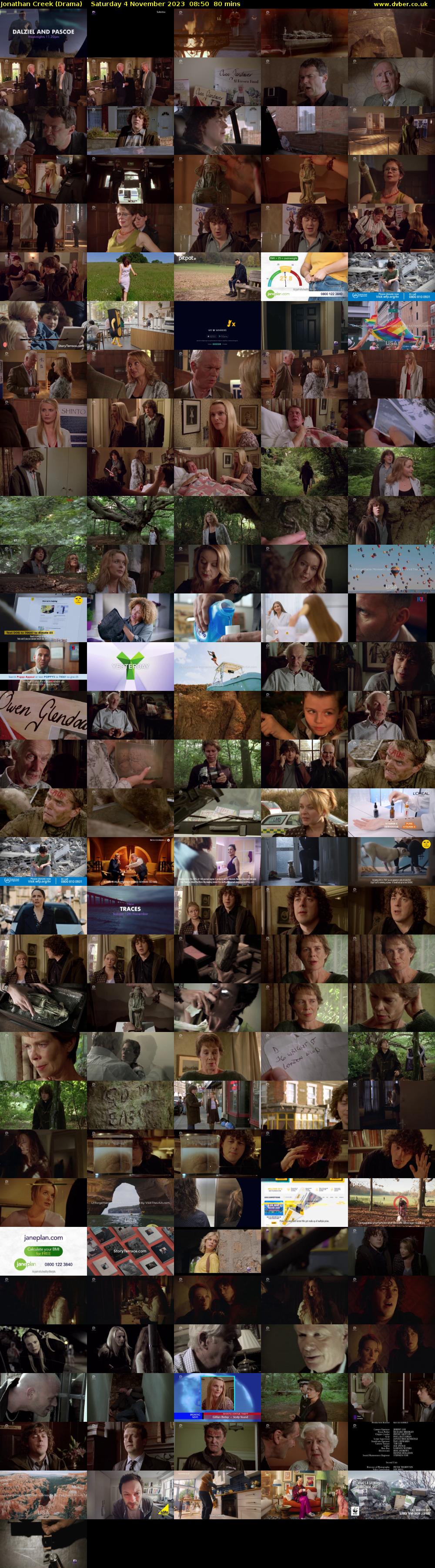 Jonathan Creek (Drama) Saturday 4 November 2023 08:50 - 10:10