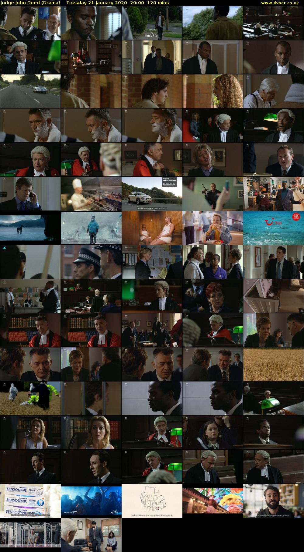 Judge John Deed (Drama) Tuesday 21 January 2020 20:00 - 22:00