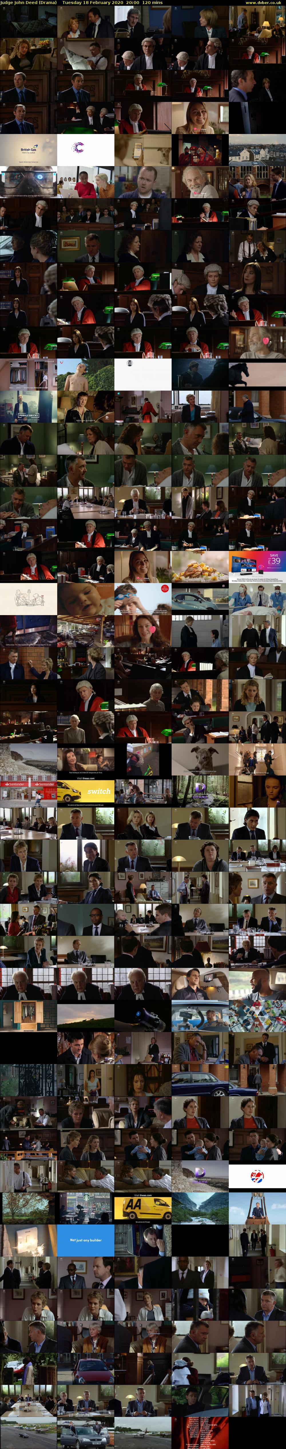 Judge John Deed (Drama) Tuesday 18 February 2020 20:00 - 22:00