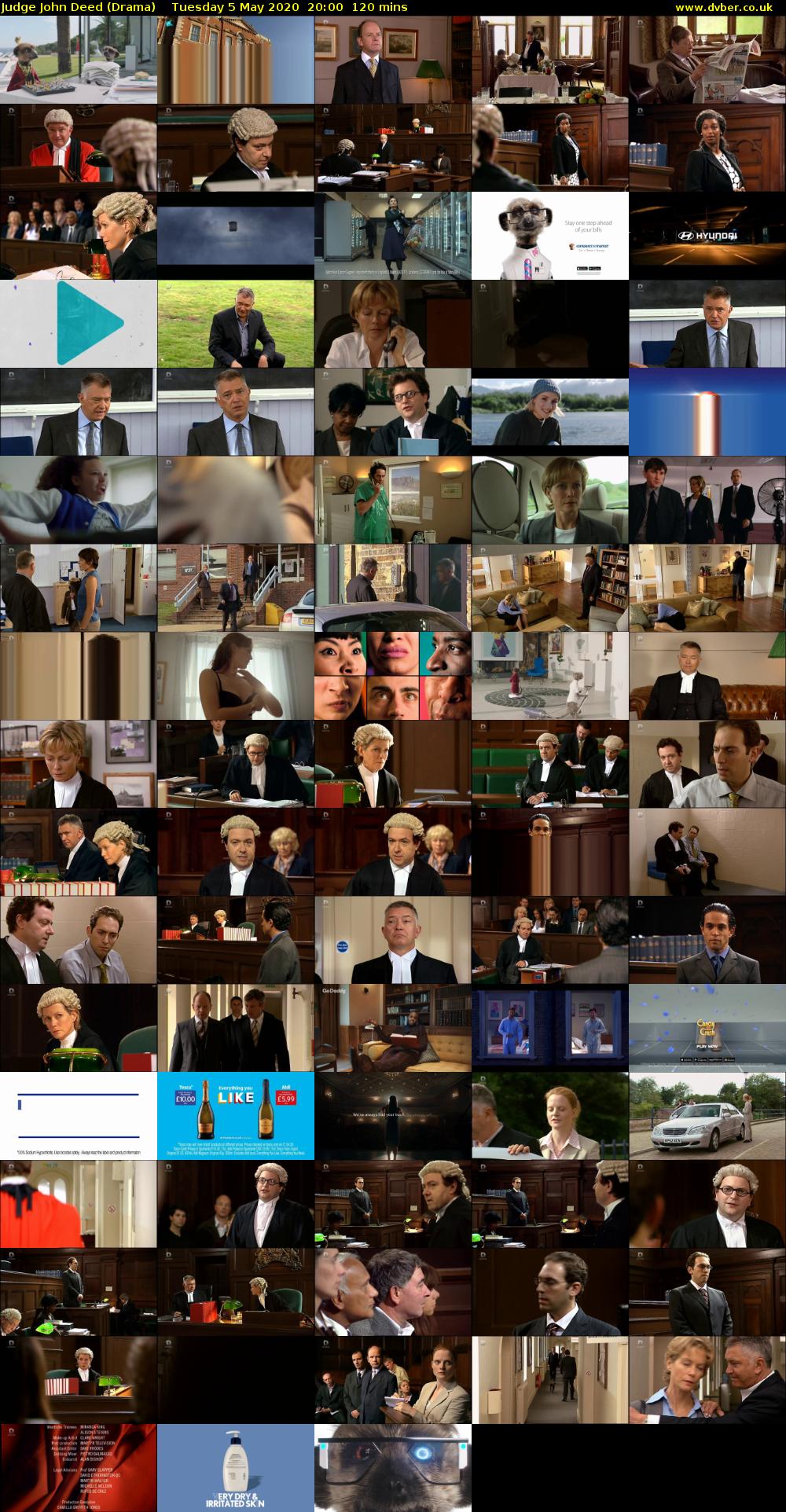 Judge John Deed (Drama) Tuesday 5 May 2020 20:00 - 22:00