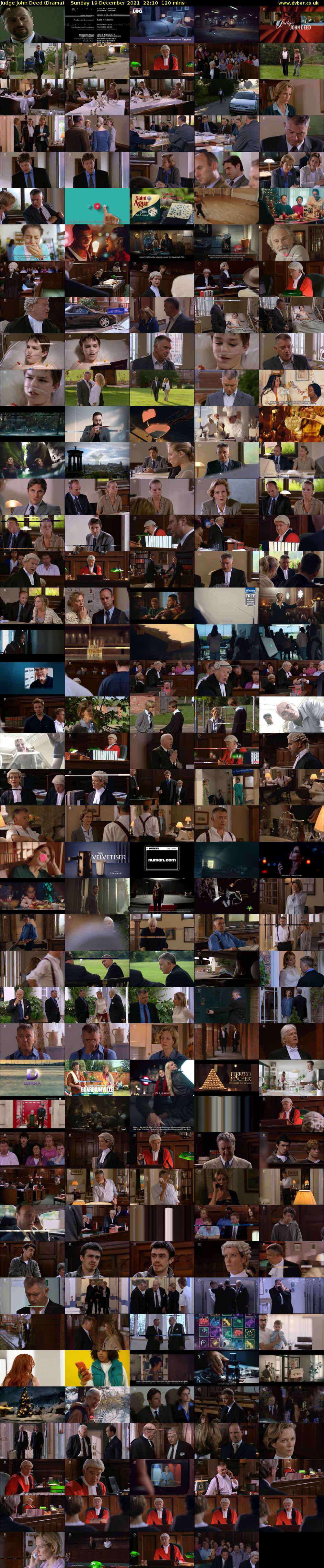 Judge John Deed (Drama) Sunday 19 December 2021 22:10 - 00:10