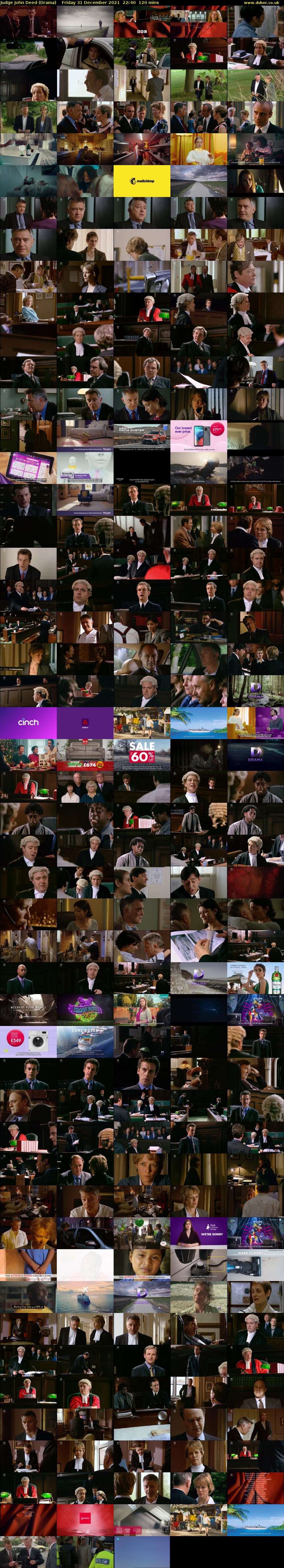 Judge John Deed (Drama) Friday 31 December 2021 22:40 - 00:40
