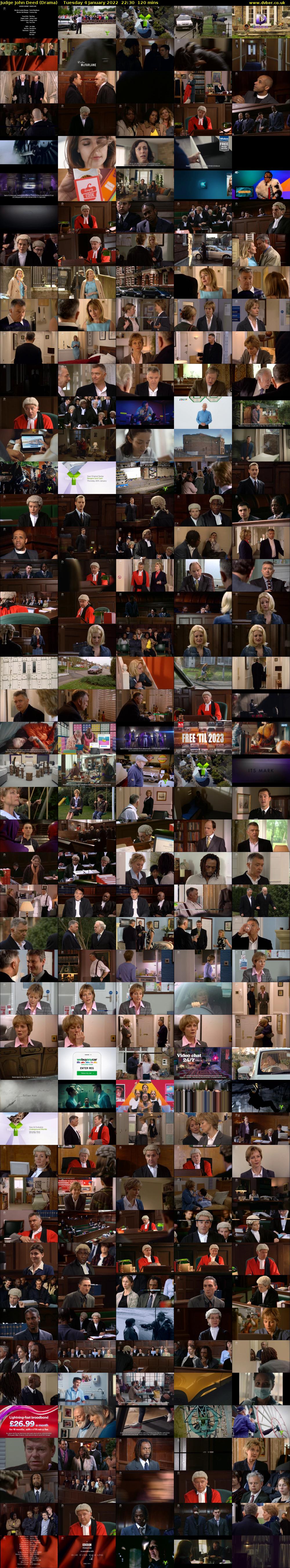 Judge John Deed (Drama) Tuesday 4 January 2022 22:30 - 00:30