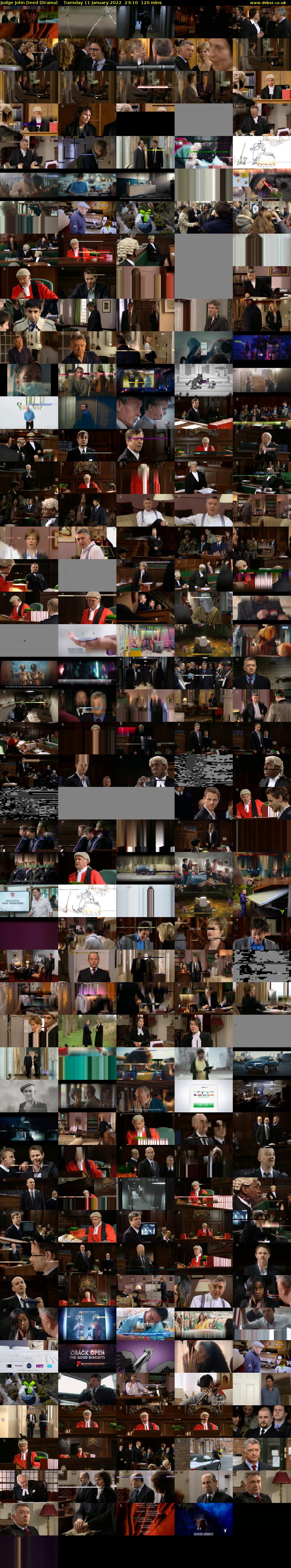Judge John Deed (Drama) Tuesday 11 January 2022 23:10 - 01:10