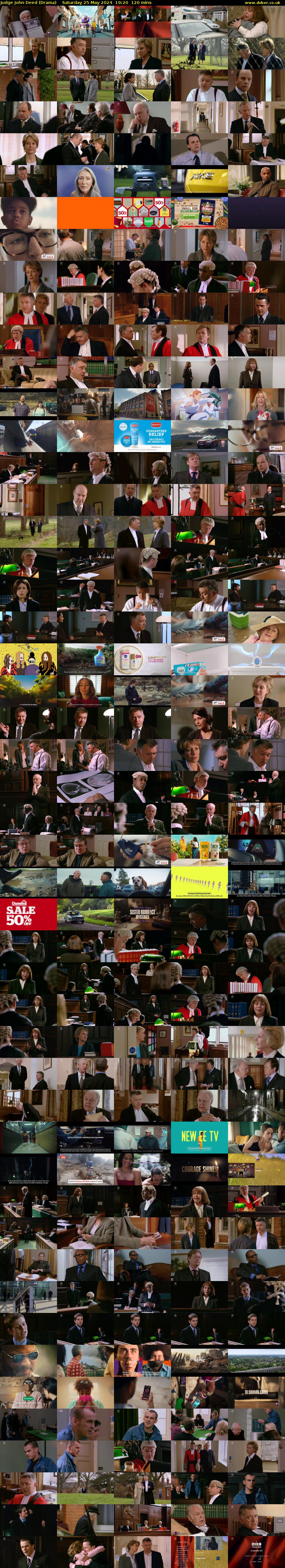 Judge John Deed (Drama) Saturday 25 May 2024 19:20 - 21:20