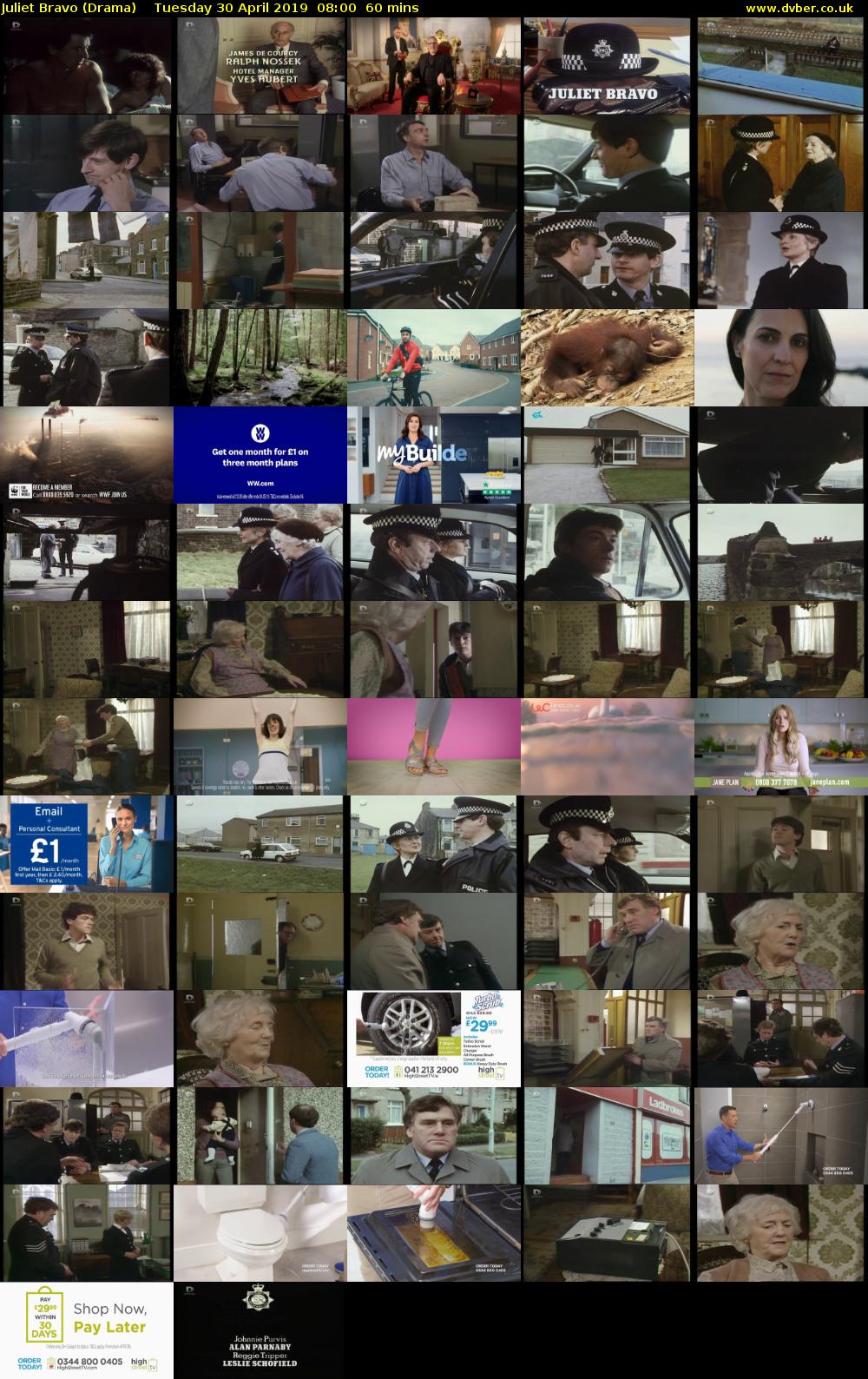 Juliet Bravo (Drama) Tuesday 30 April 2019 08:00 - 09:00