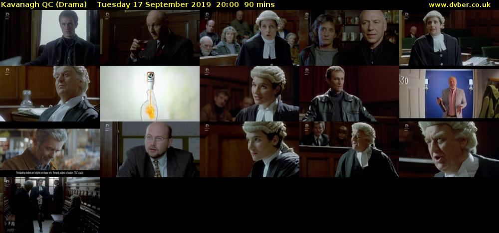 Kavanagh QC (Drama) Tuesday 17 September 2019 20:00 - 21:30
