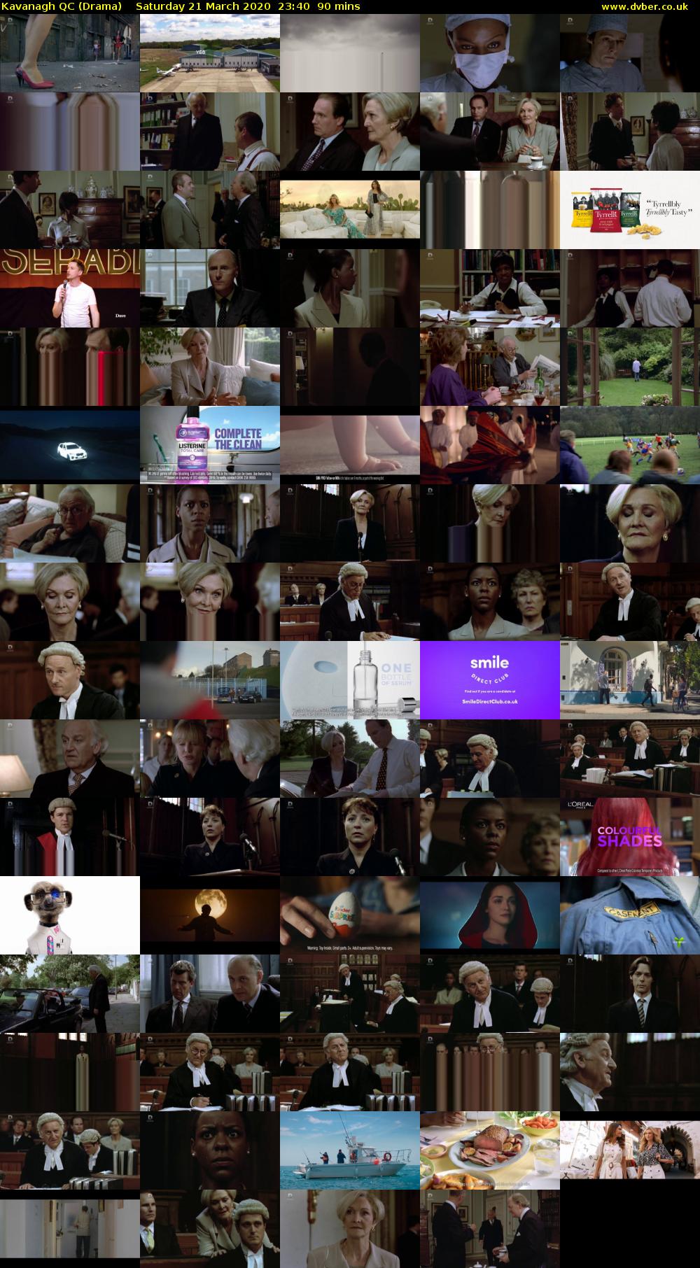 Kavanagh QC (Drama) Saturday 21 March 2020 23:40 - 01:10