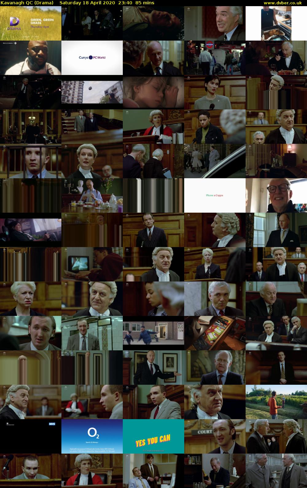 Kavanagh QC (Drama) Saturday 18 April 2020 23:40 - 01:05