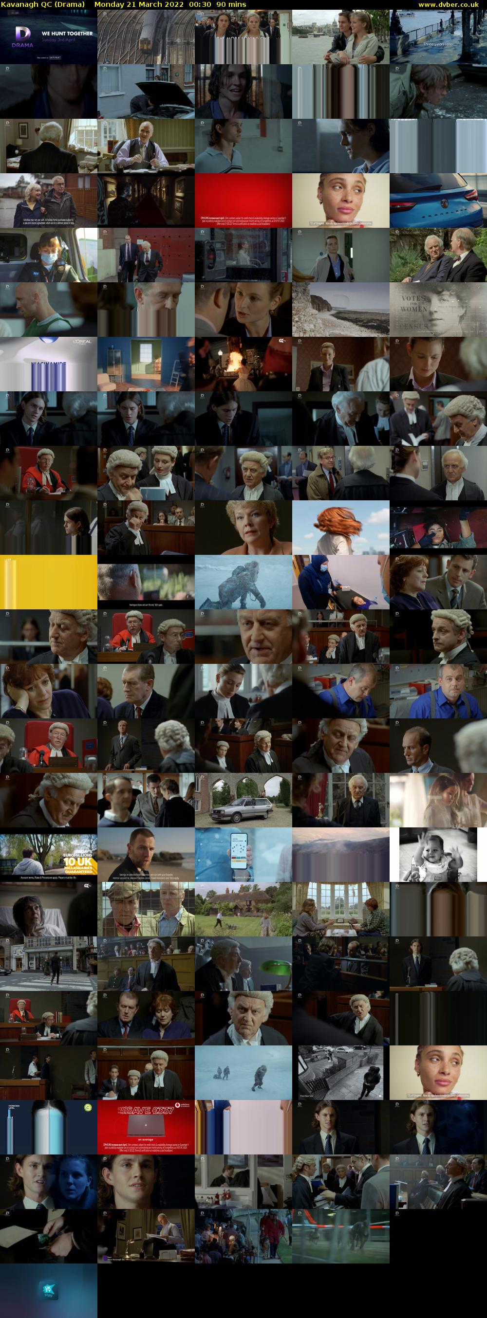 Kavanagh QC (Drama) Monday 21 March 2022 00:30 - 02:00