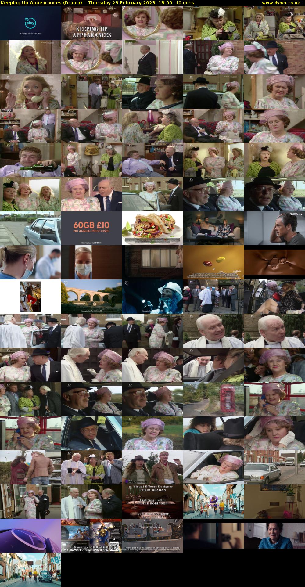 Keeping Up Appearances (Drama) Thursday 23 February 2023 18:00 - 18:40