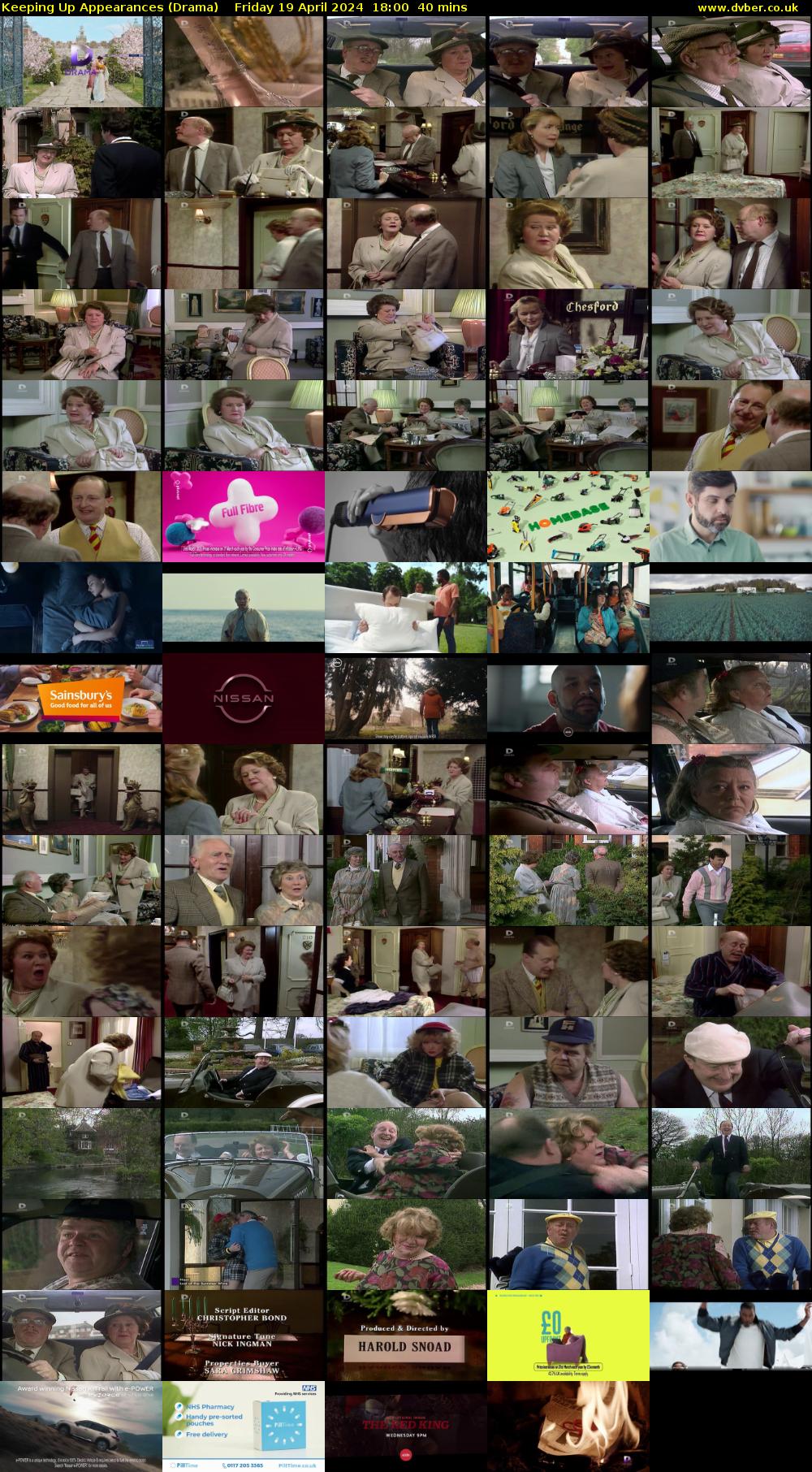 Keeping Up Appearances (Drama) Friday 19 April 2024 18:00 - 18:40