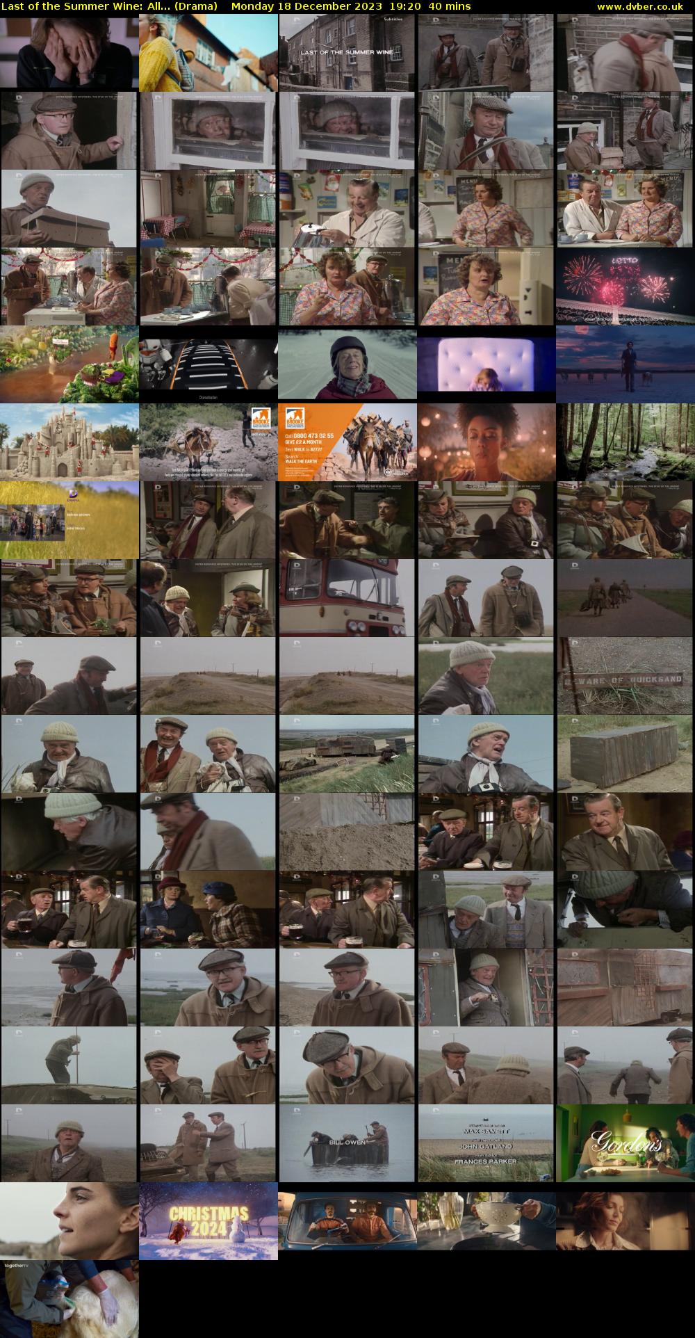 Last of the Summer Wine: All... (Drama) Monday 18 December 2023 19:20 - 20:00