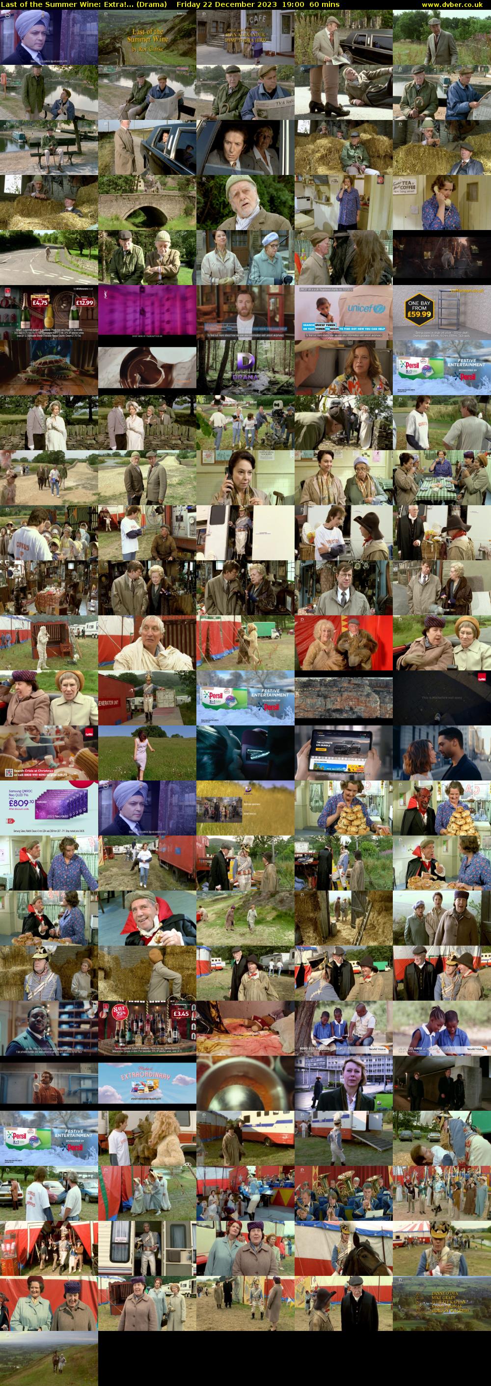 Last of the Summer Wine: Extra!... (Drama) Friday 22 December 2023 19:00 - 20:00