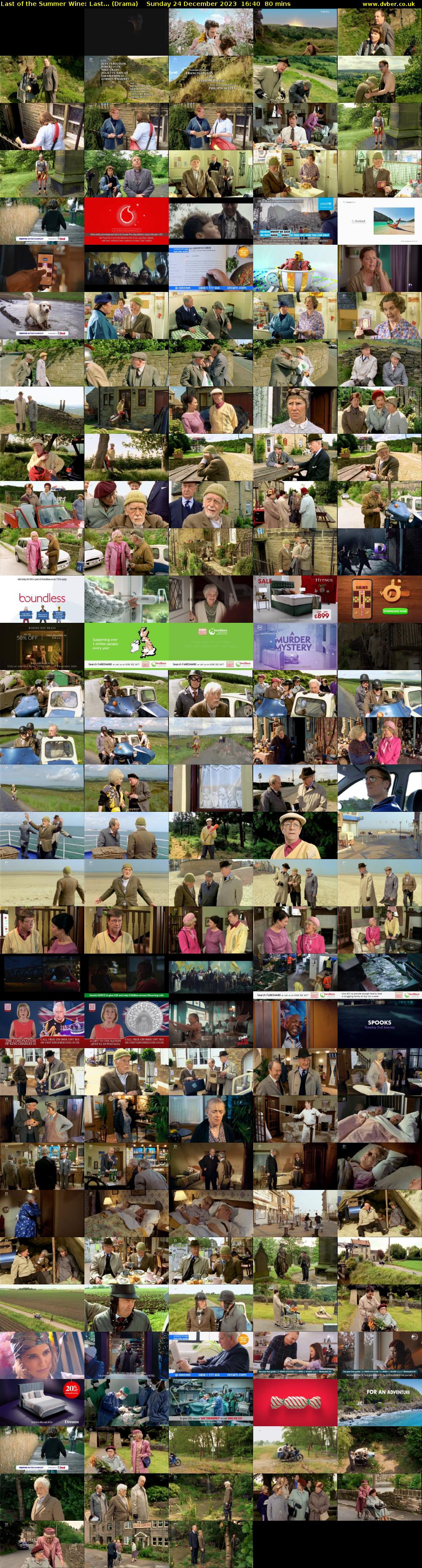 Last of the Summer Wine: Last... (Drama) Sunday 24 December 2023 16:40 - 18:00