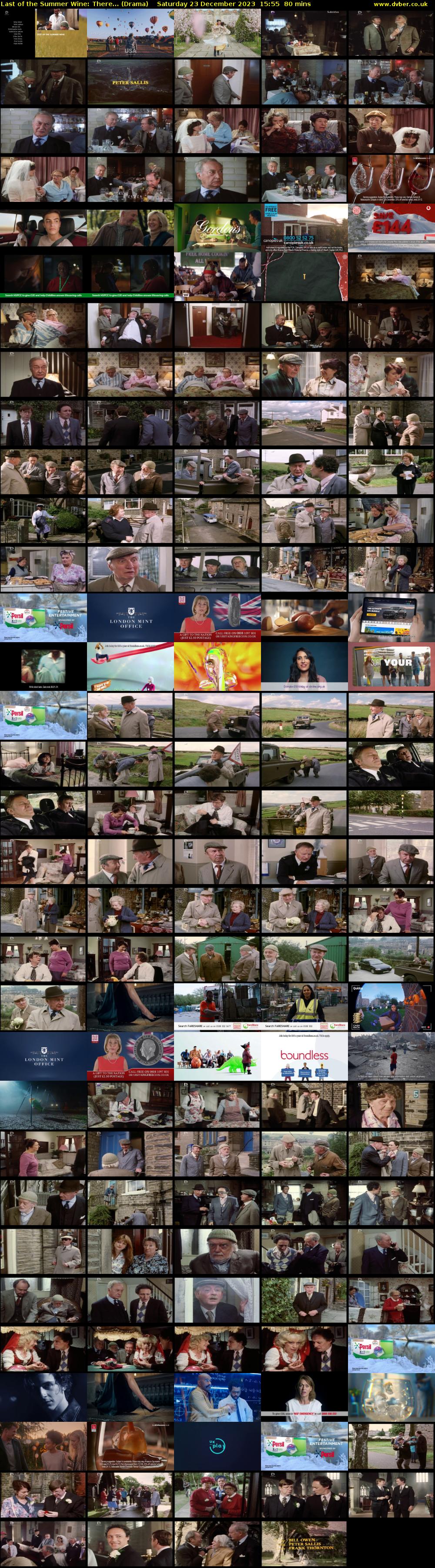 Last of the Summer Wine: There... (Drama) Saturday 23 December 2023 15:55 - 17:15