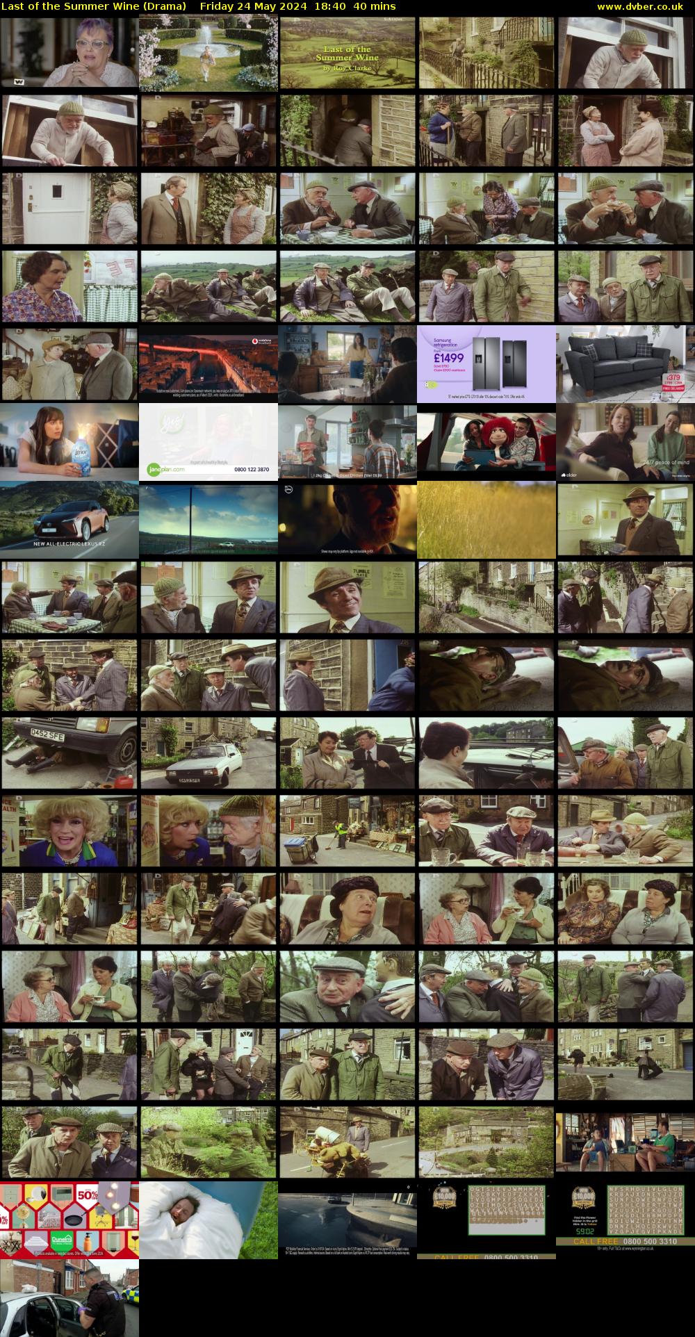 Last of the Summer Wine (Drama) Friday 24 May 2024 18:40 - 19:20