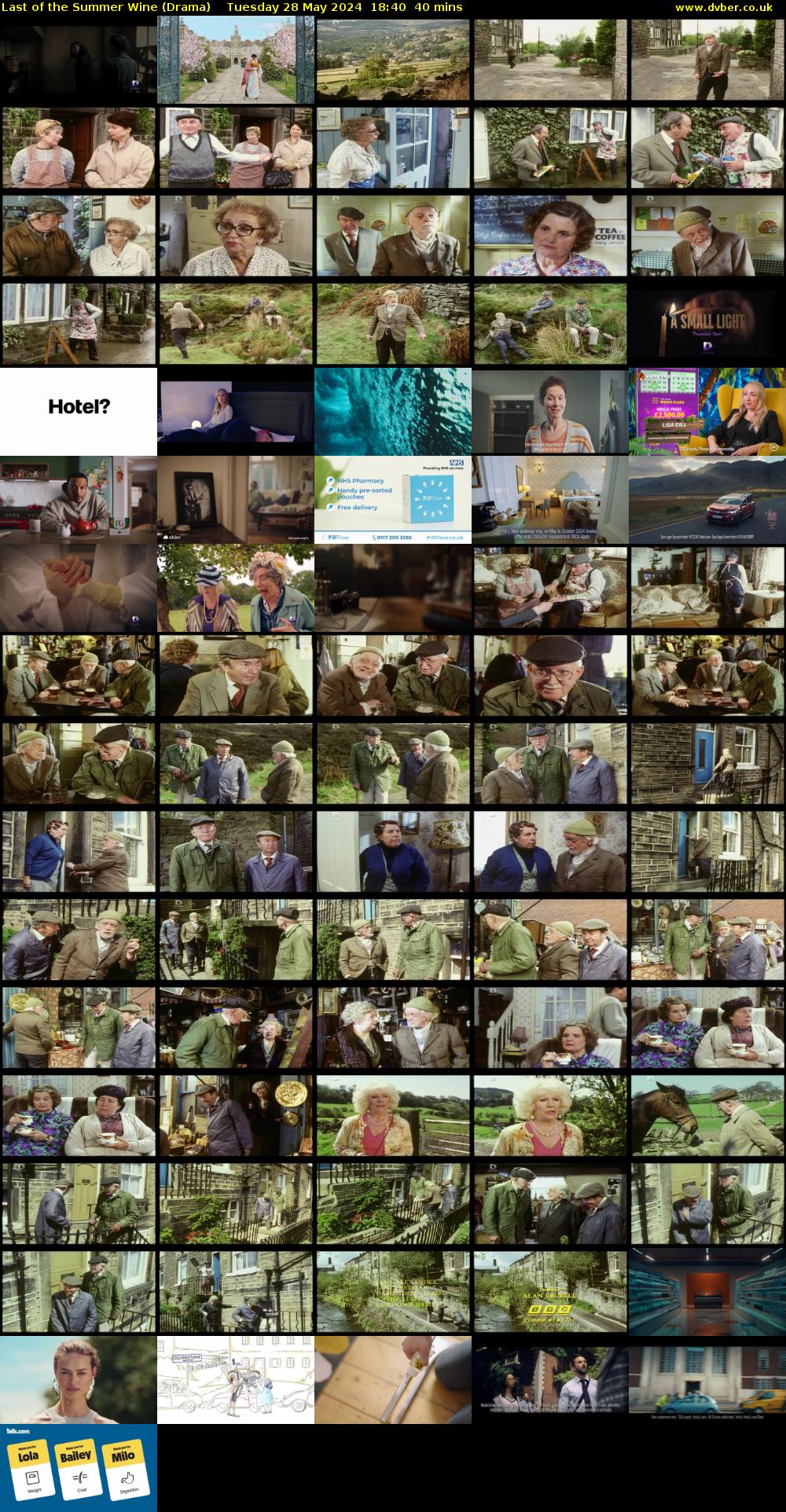 Last of the Summer Wine (Drama) Tuesday 28 May 2024 18:40 - 19:20
