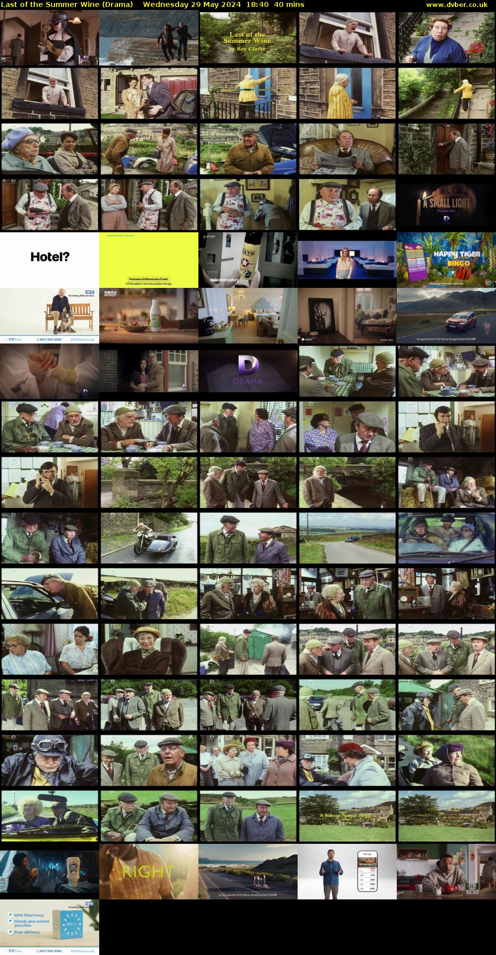 Last of the Summer Wine (Drama) Wednesday 29 May 2024 18:40 - 19:20