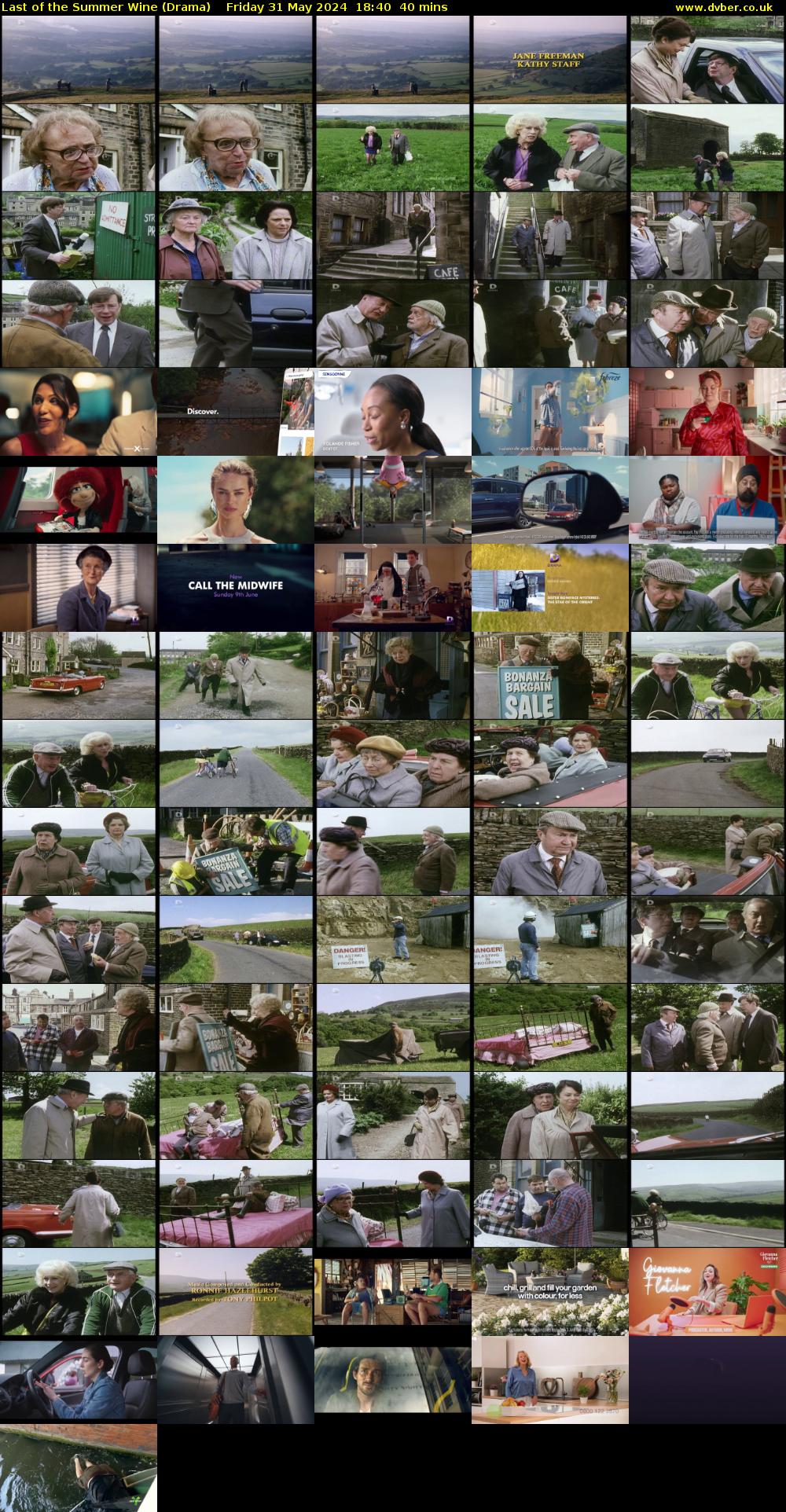Last of the Summer Wine (Drama) Friday 31 May 2024 18:40 - 19:20