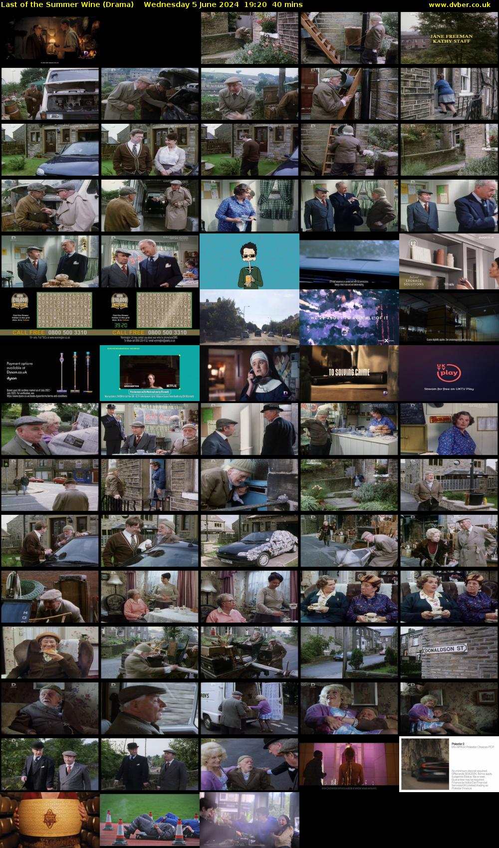 Last of the Summer Wine (Drama) Wednesday 5 June 2024 19:20 - 20:00