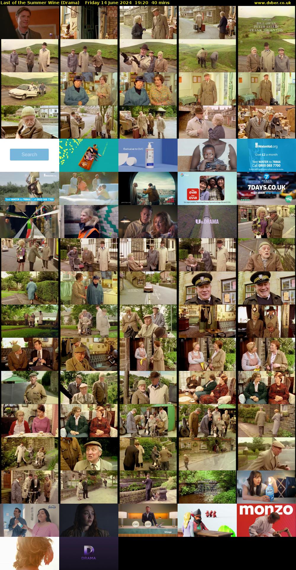 Last of the Summer Wine (Drama) Friday 14 June 2024 19:20 - 20:00