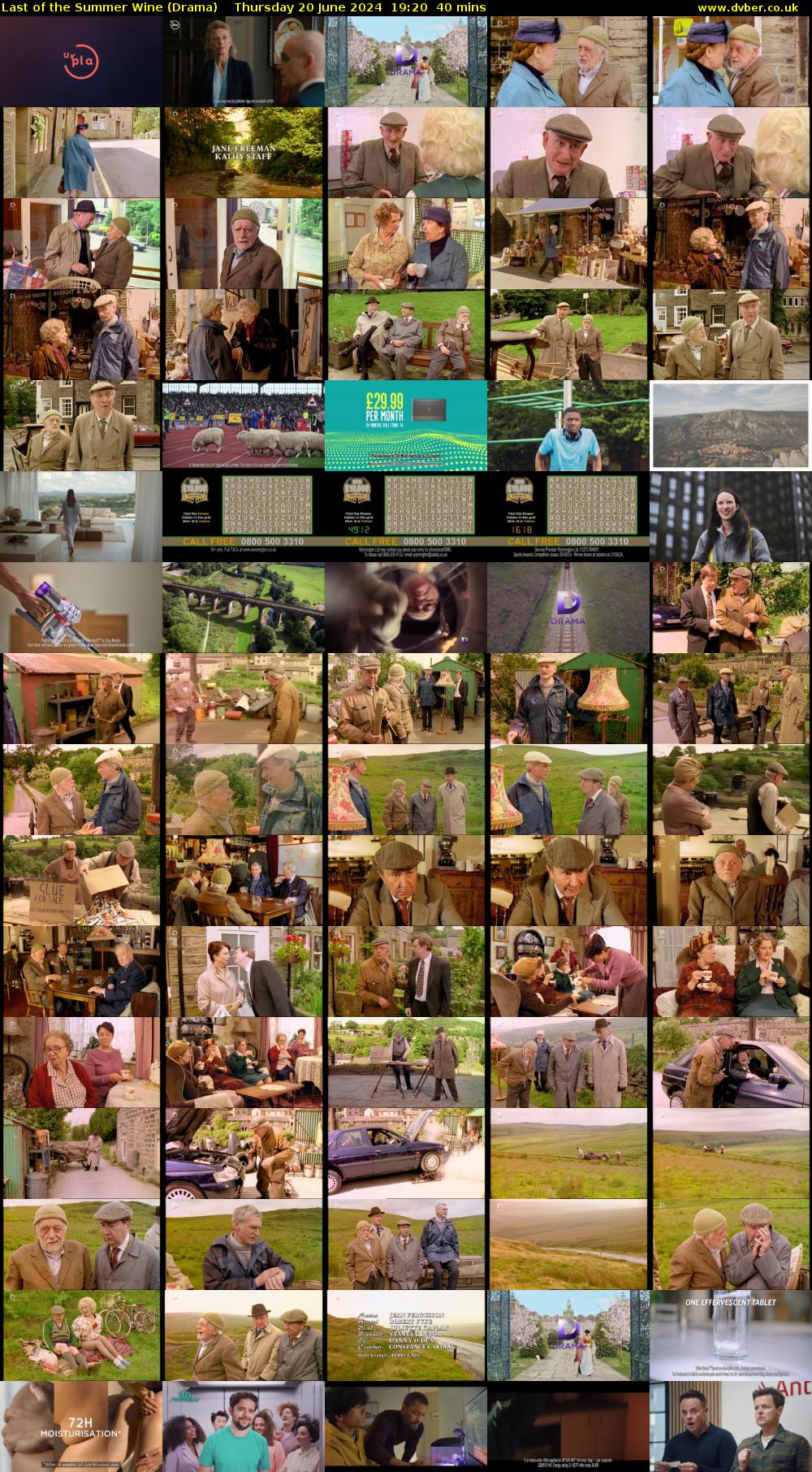 Last of the Summer Wine (Drama) Thursday 20 June 2024 19:20 - 20:00