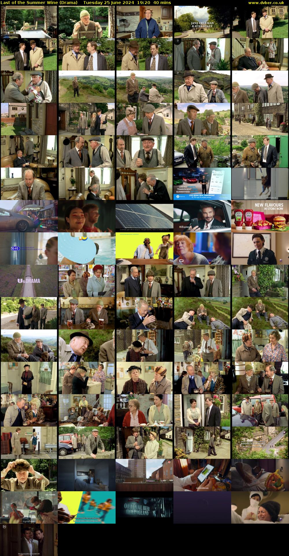 Last of the Summer Wine (Drama) Tuesday 25 June 2024 19:20 - 20:00