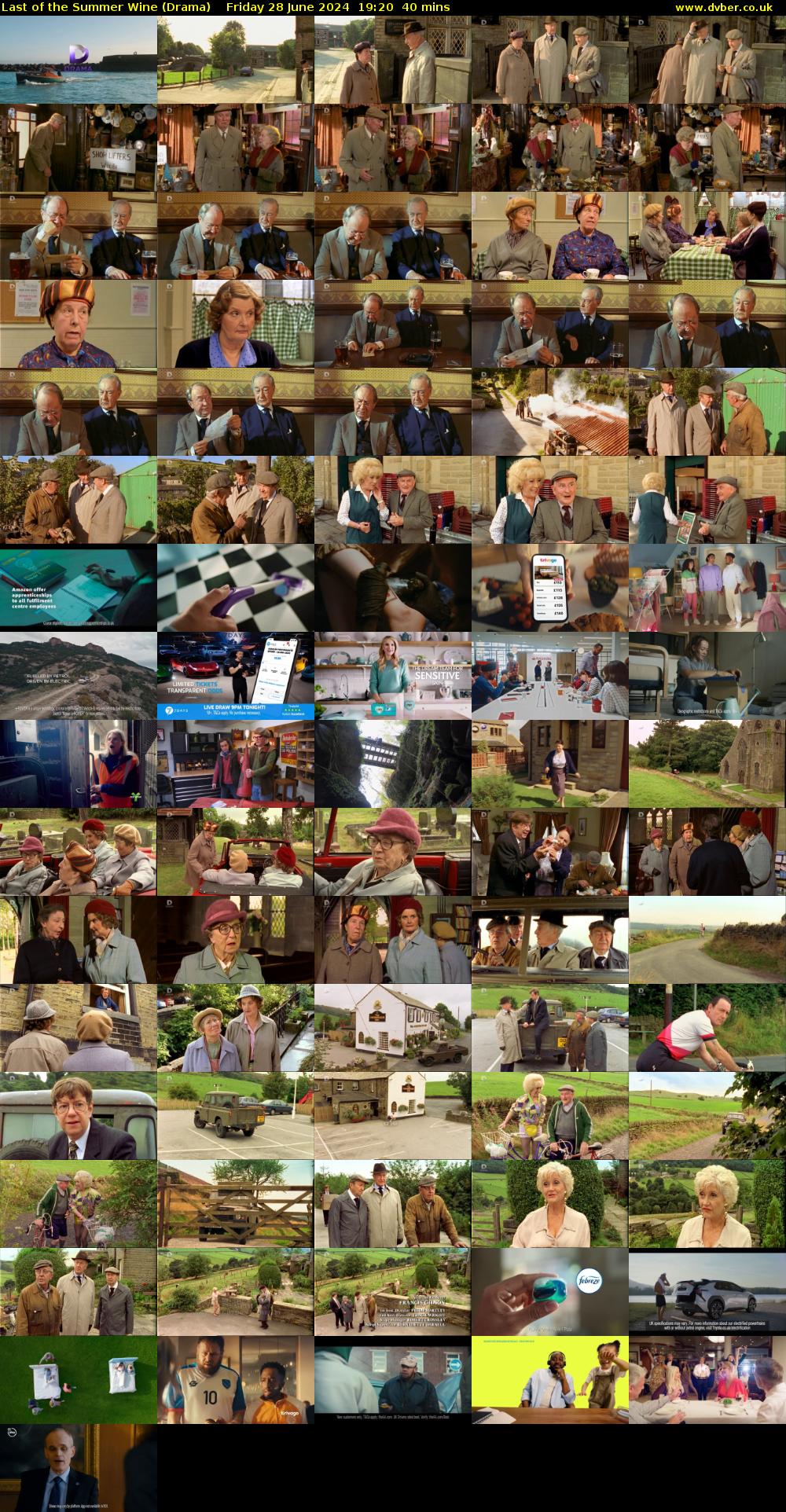 Last of the Summer Wine (Drama) Friday 28 June 2024 19:20 - 20:00