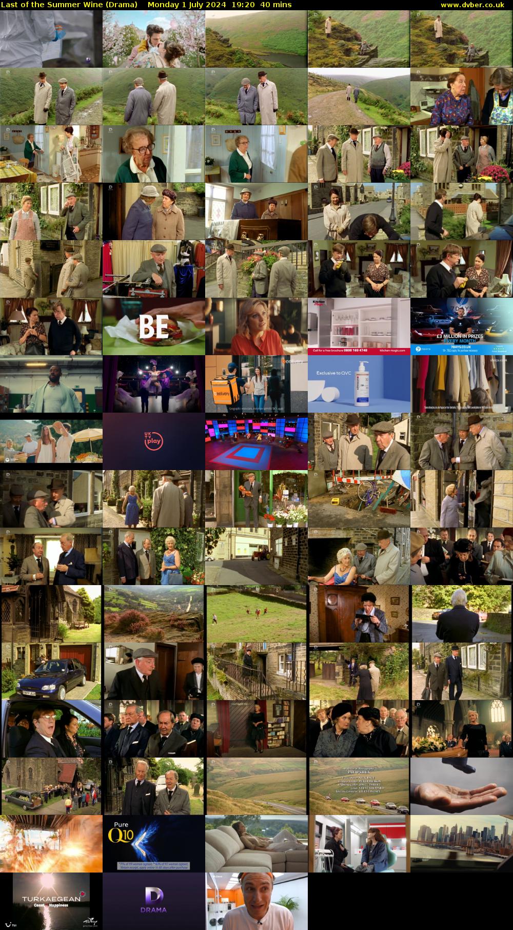 Last of the Summer Wine (Drama) Monday 1 July 2024 19:20 - 20:00
