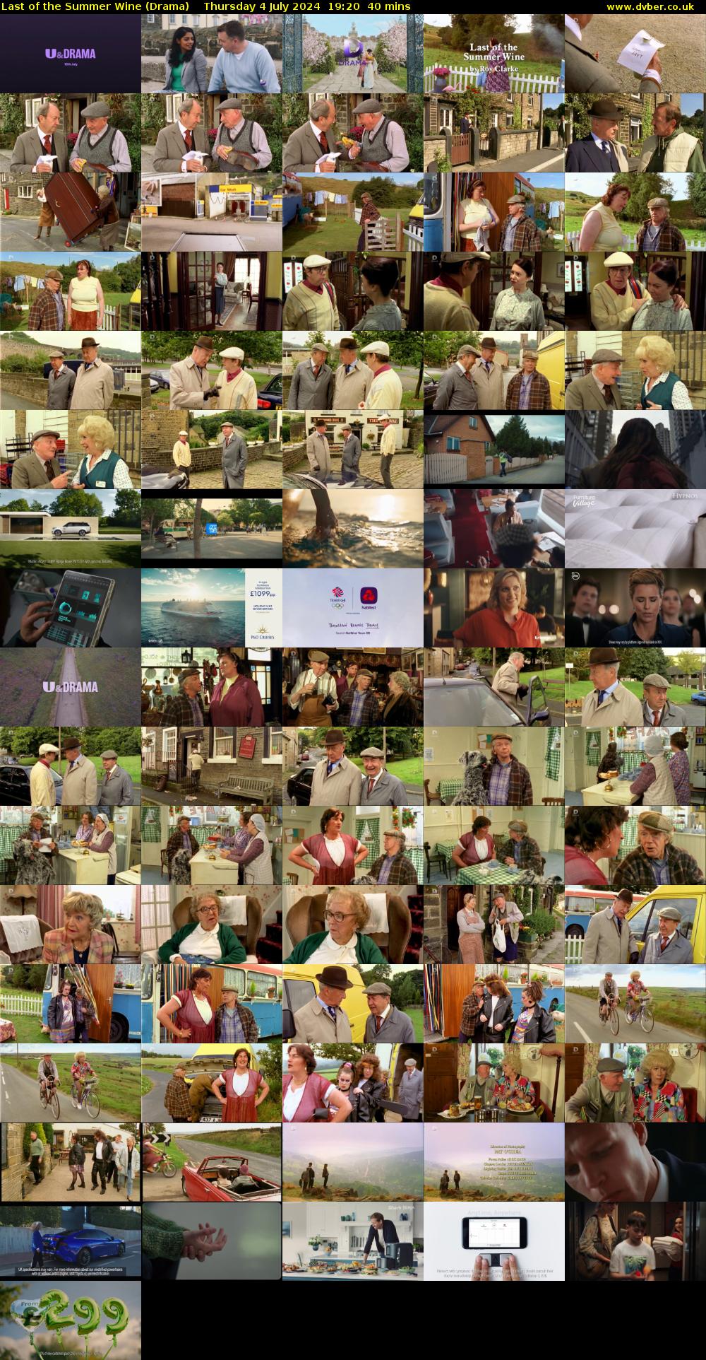 Last of the Summer Wine (Drama) Thursday 4 July 2024 19:20 - 20:00